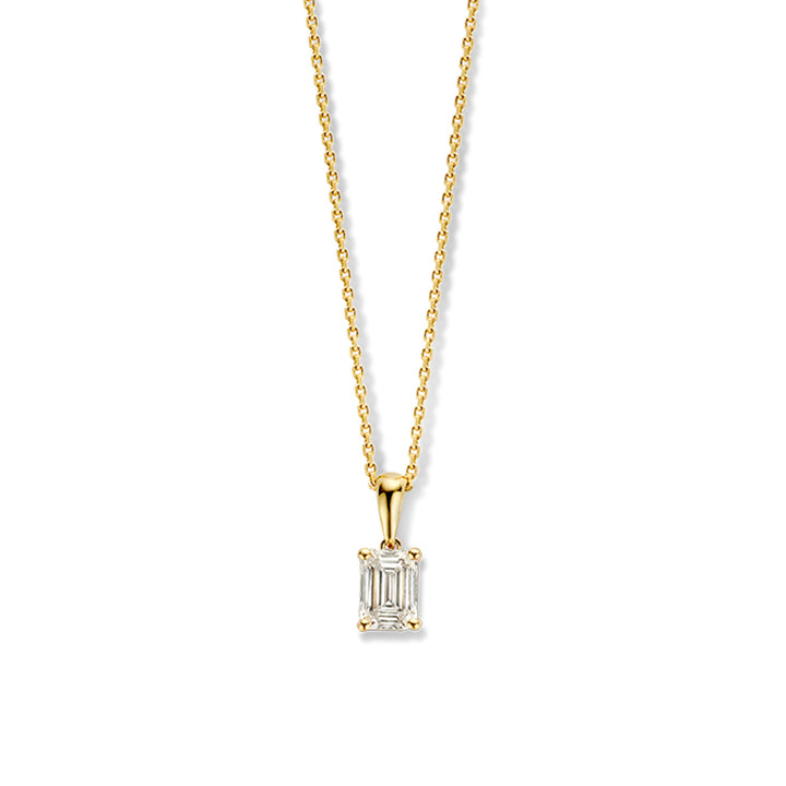 Necklace Nora 0.50 ct. yellow gold