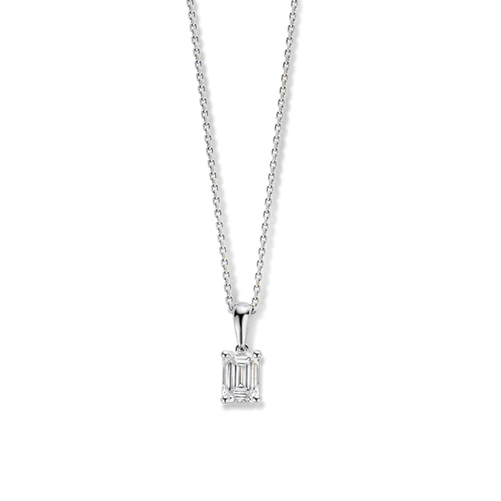 Necklace Nora 0.50 ct. white gold