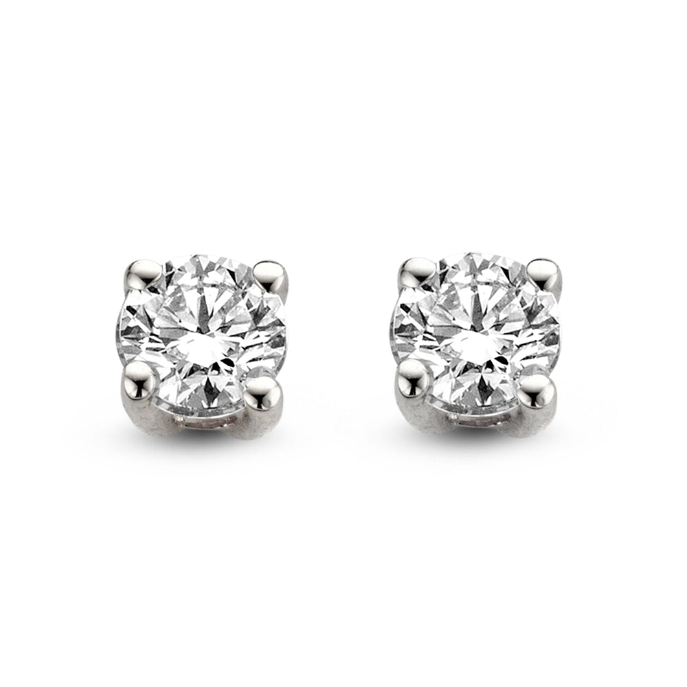 Ear studs Olivia 1,00 ct. white gold