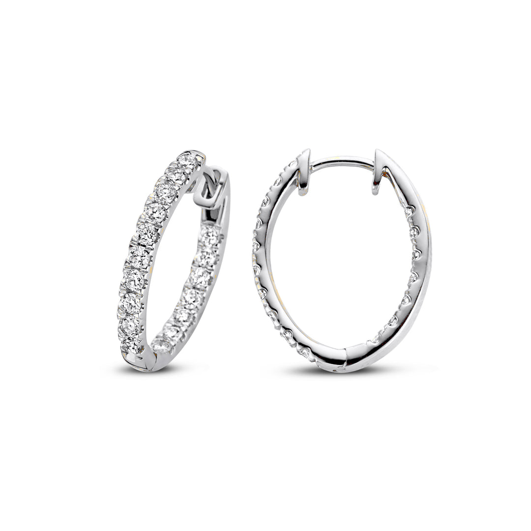 Earrings Lauren 1.00 ct. white gold