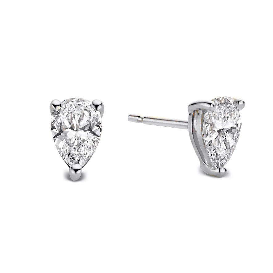 Ear studs Ava 0.50 crt. white gold