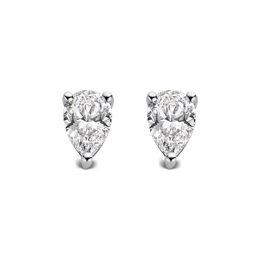 Ear studs Ava 0.50 crt. white gold