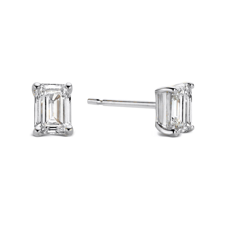 Ear studs Nora 0.50 ct. white gold