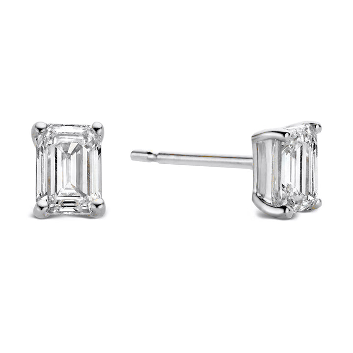 Ear studs Nora 1,00 ct. white gold
