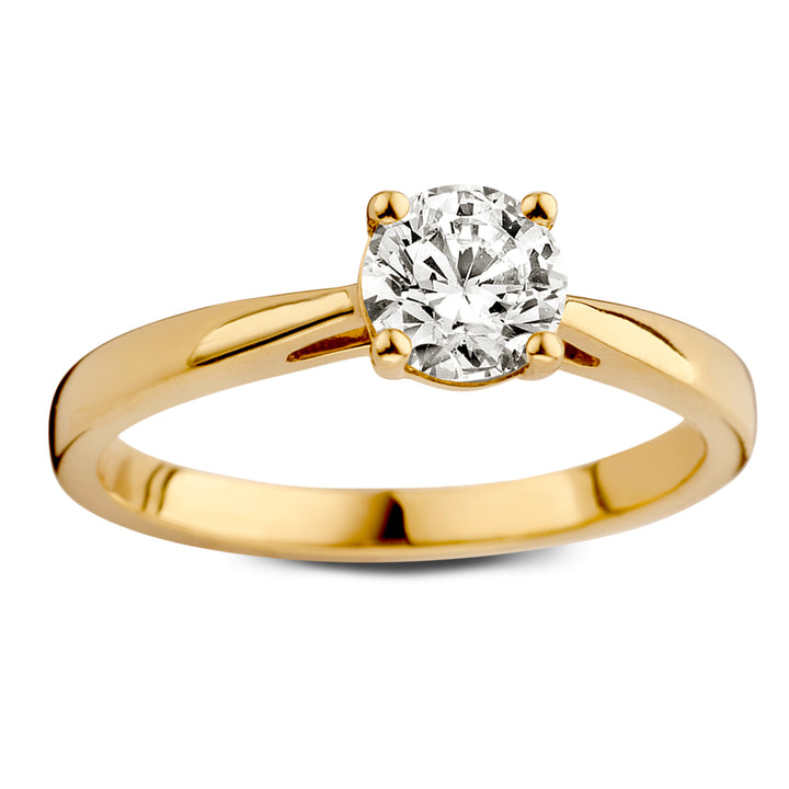 Ring Olivia 0.75 ct. yellow gold
