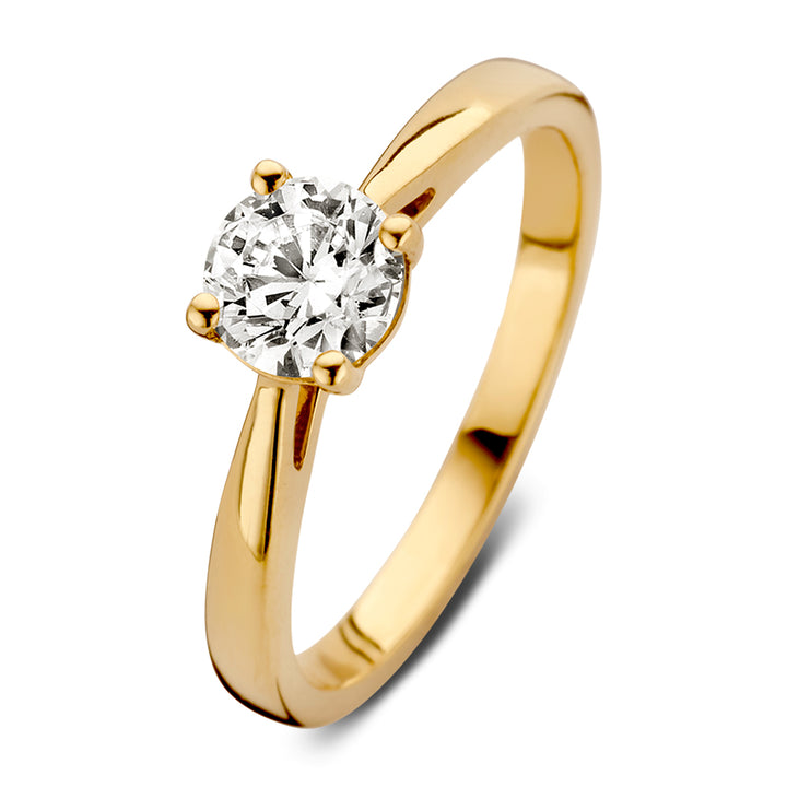 Ring Olivia 0.75 ct. yellow gold