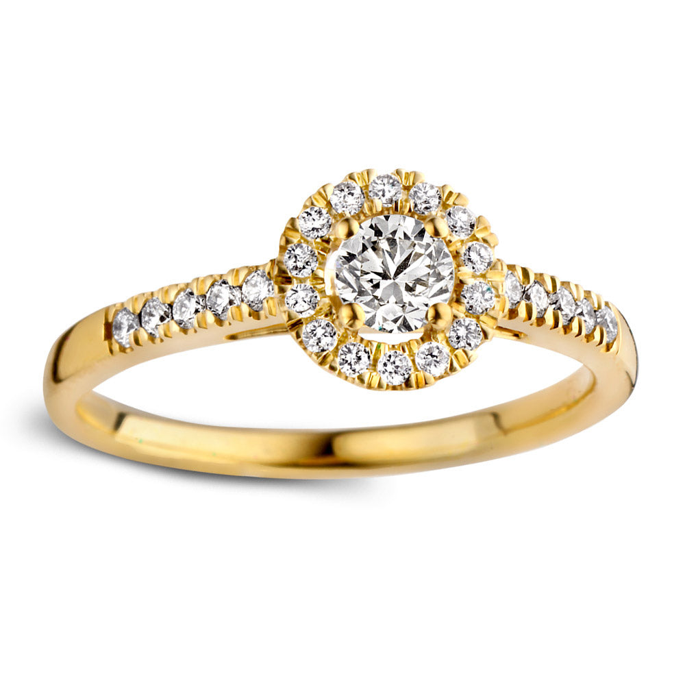 Aurore Emma ring royal geelgoud