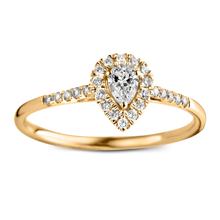 Ring Elin royal 0.30 ct. yellow gold