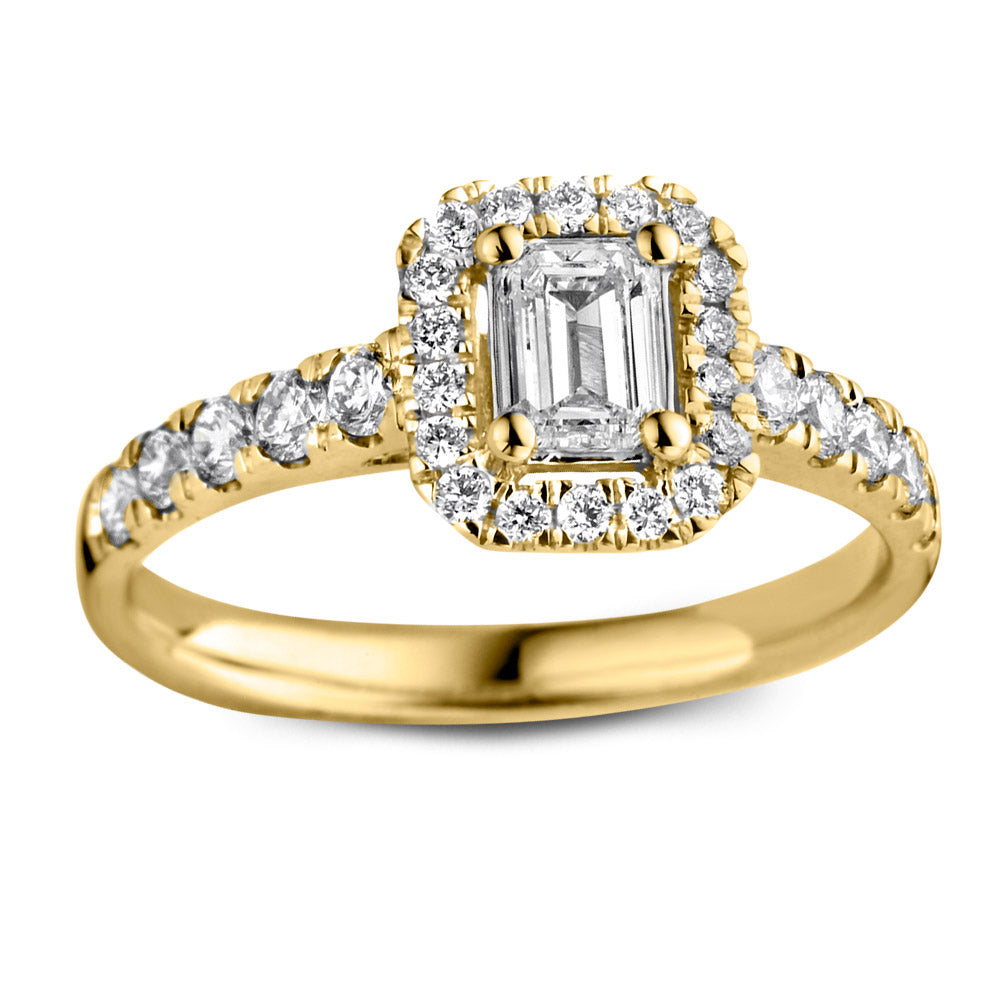 Ring Ivy royal 1.00 ct. yellow gold