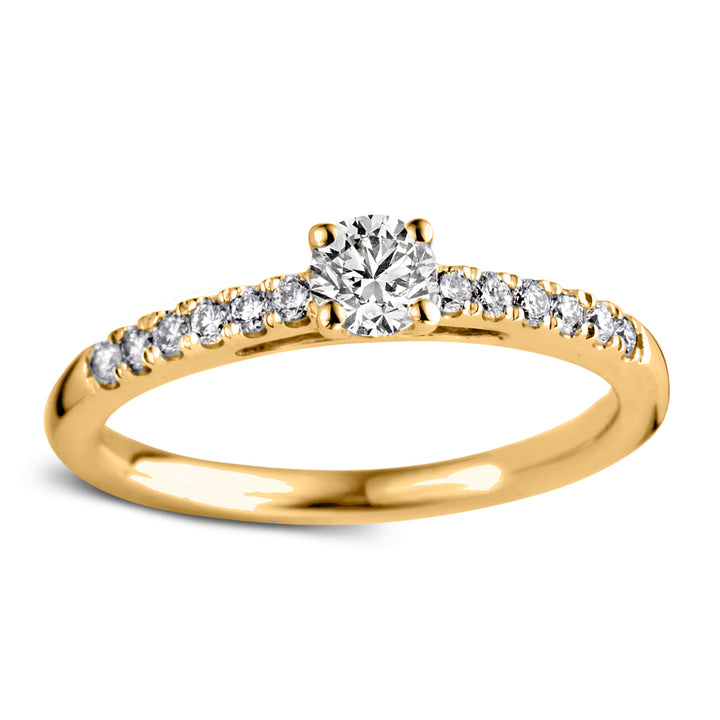 Ring Mary 0.50 ct. yellow gold