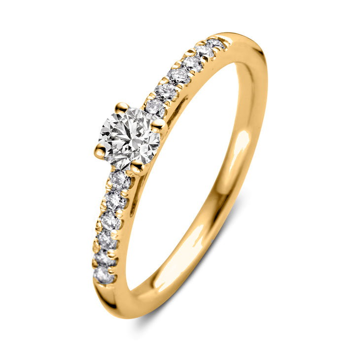 Ring Mary 0.50 ct. yellow gold