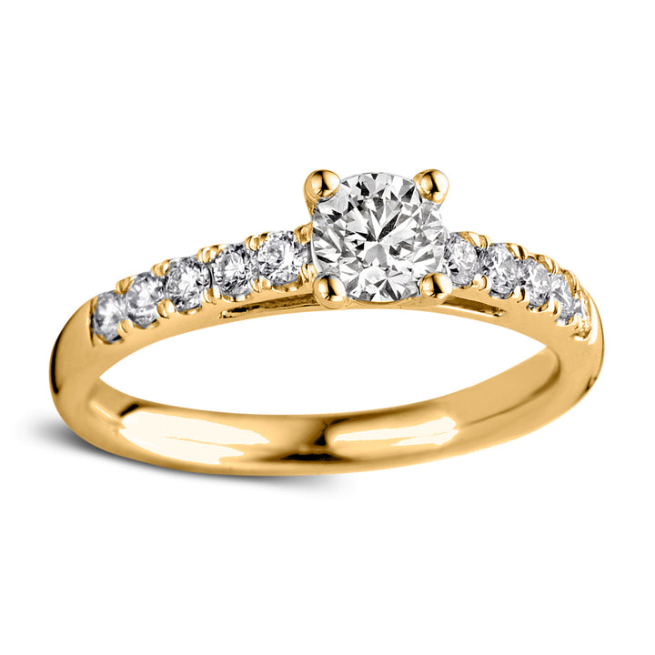 Ring Mary 0.80 ct. yellow gold