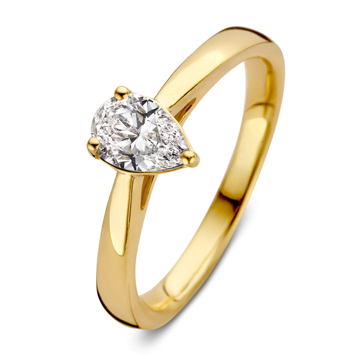 Ring Ava 0.50 ct. yellow gold