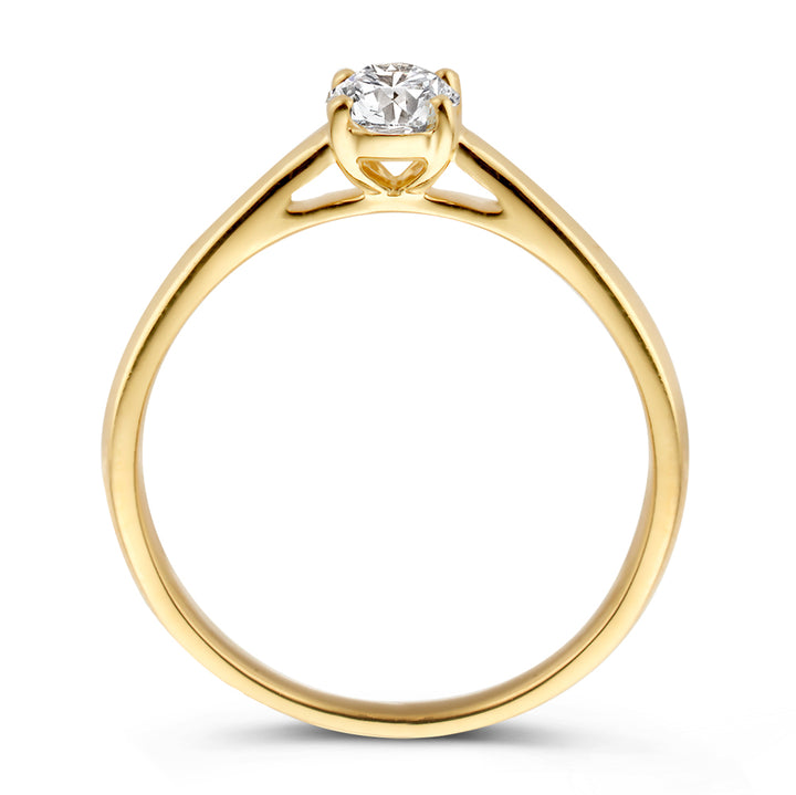 Ring Franky 0.50 ct. yellow gold