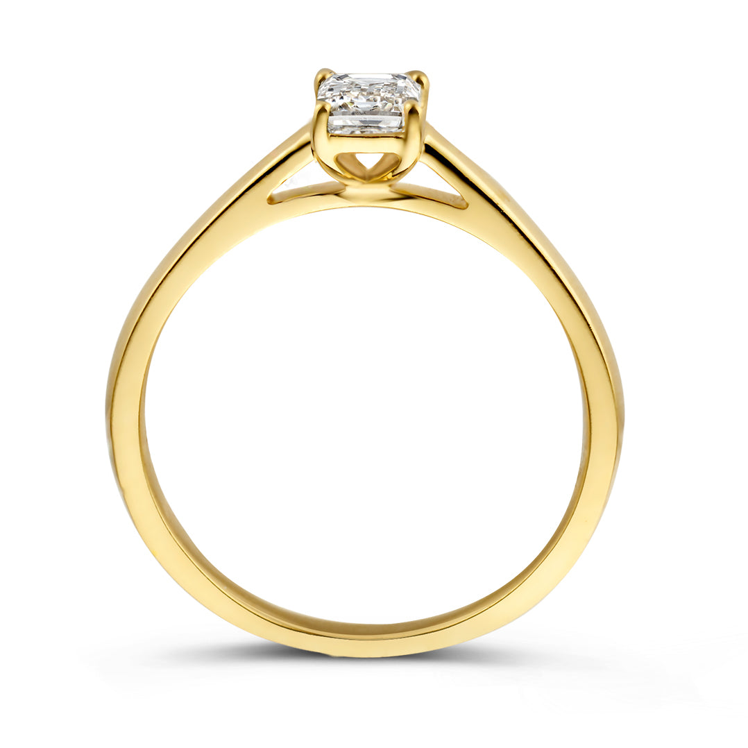 Ring Nora 0,30 ct. Gelbgold