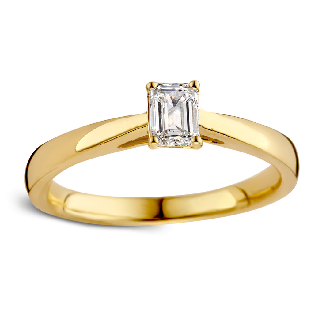 Ring Nora 0,30 ct. Gelbgold