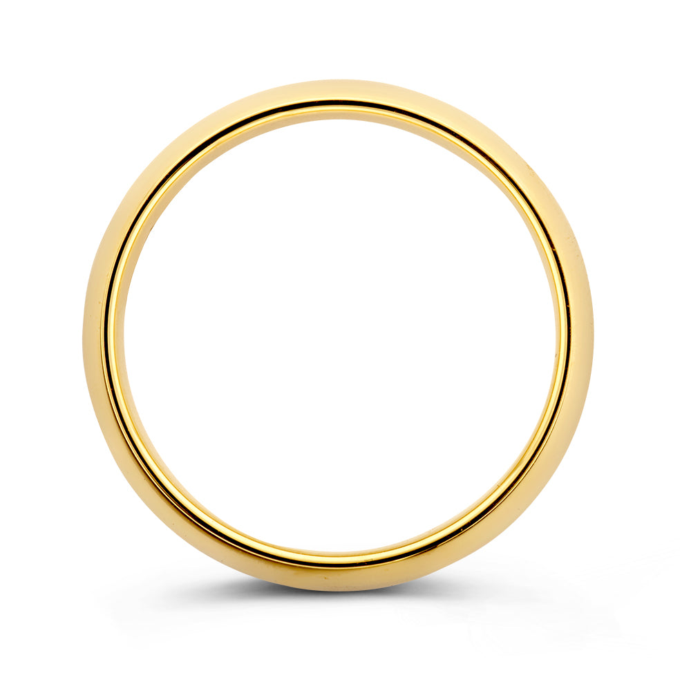 Ehering Bowie Gelbgold 5mm