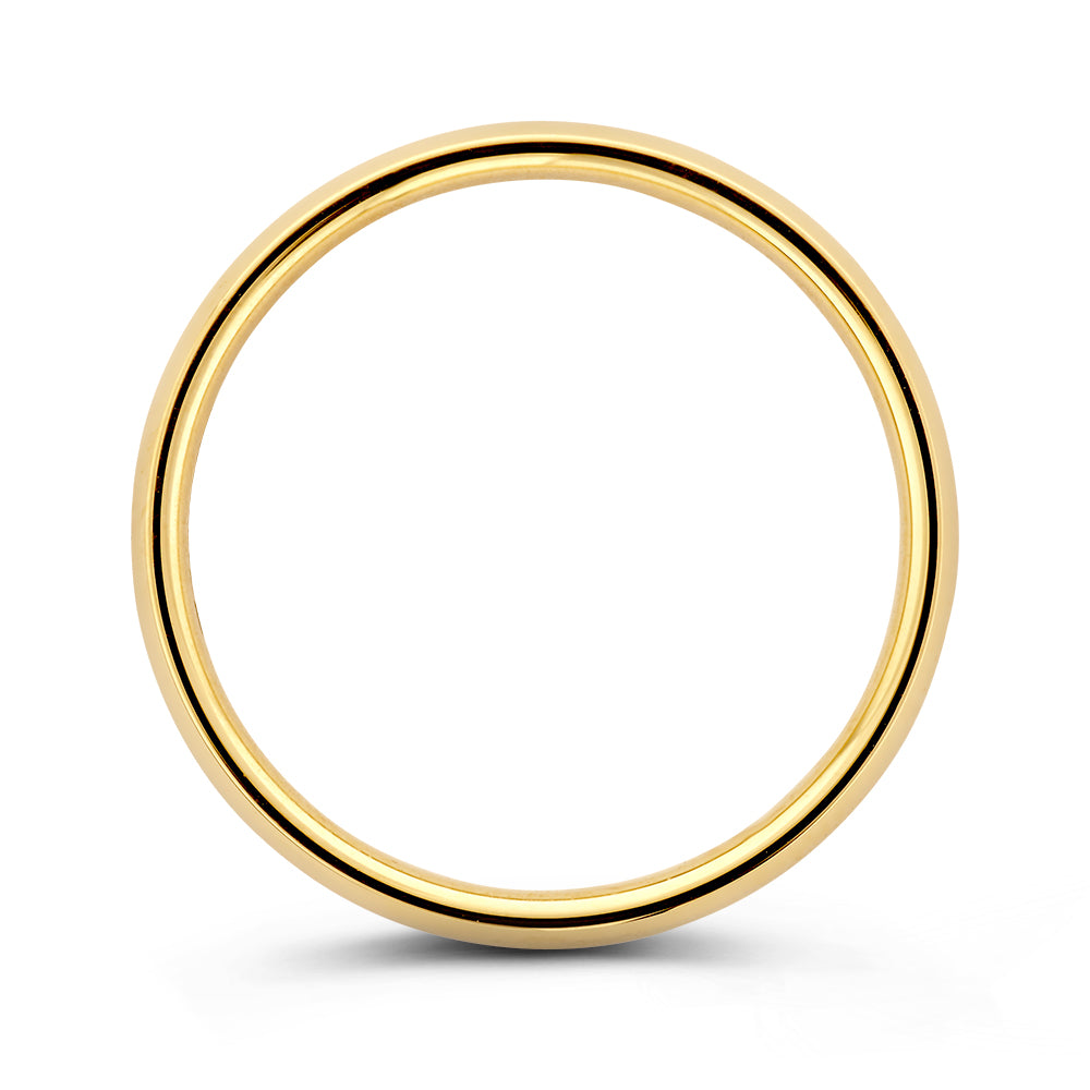 Wedding ring Jess yellow gold 3mm