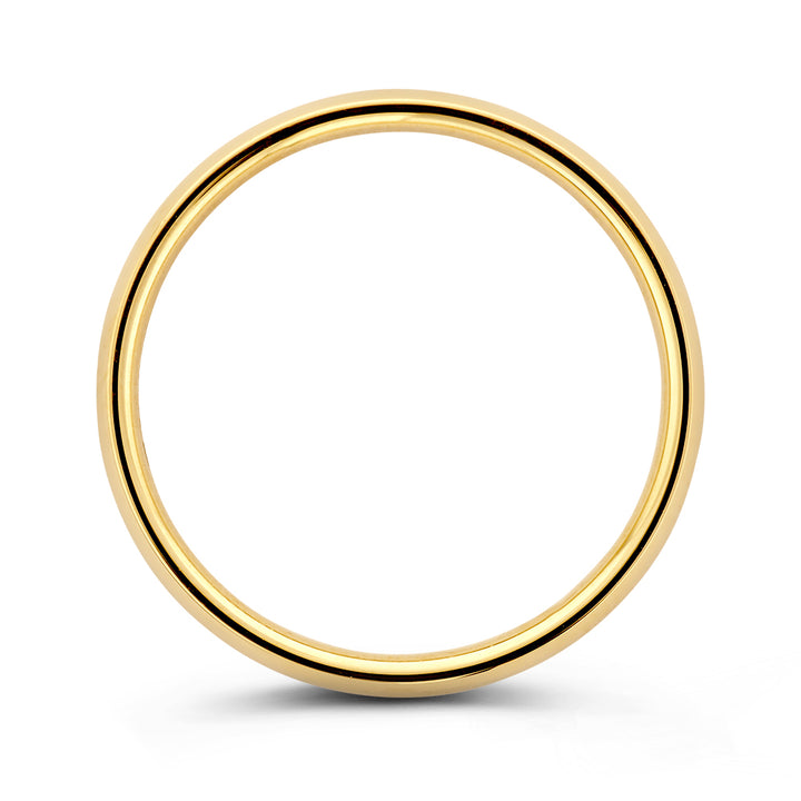 Wedding ring Jess yellow gold 3mm