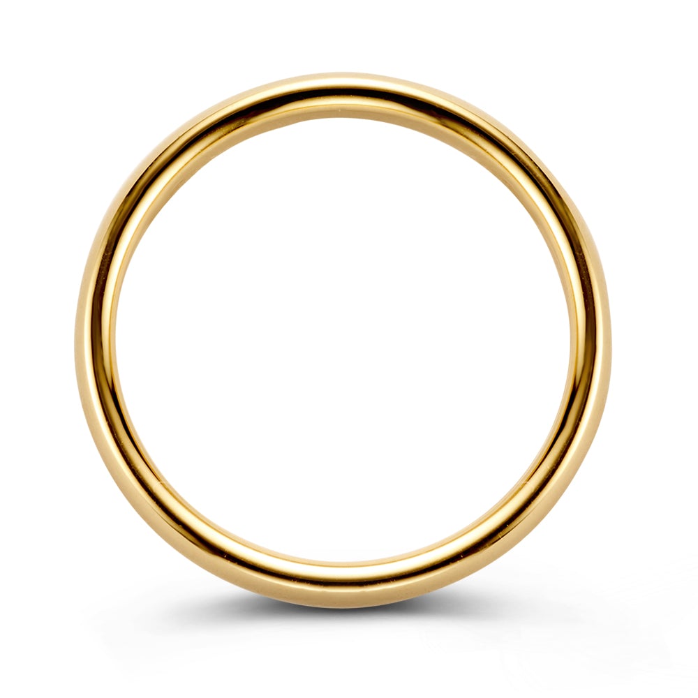 Wedding band Jess yellow gold 4mm