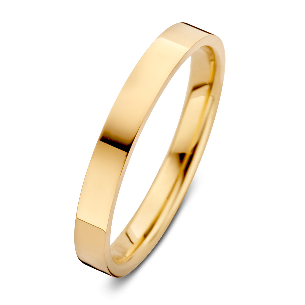 Wedding ring Sam yellow gold 3mm