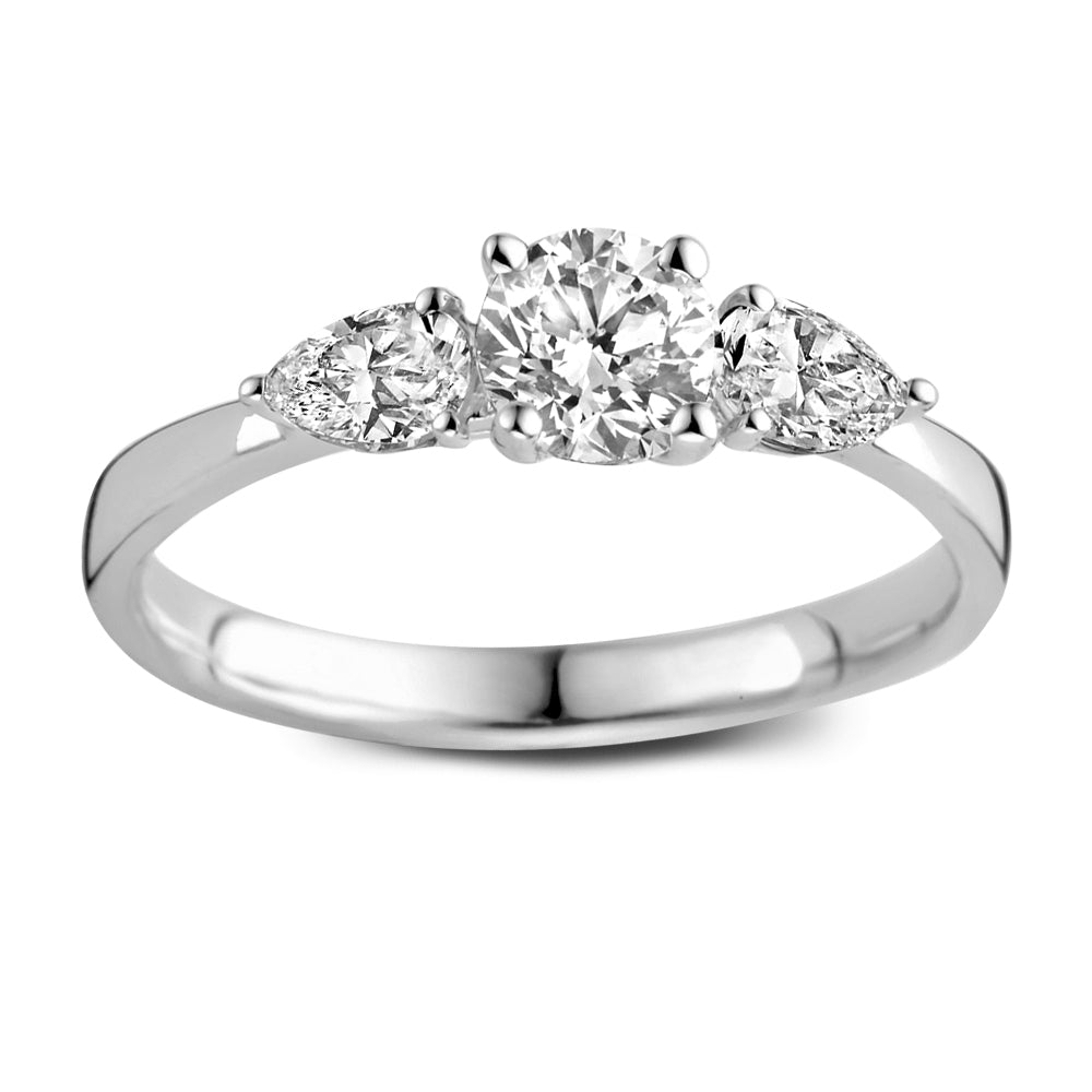 Ring Evie 0.90 ct. white gold