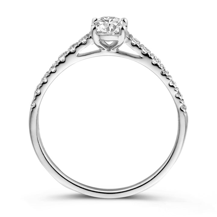 Ring Franky Royal 0.75 ct. white gold