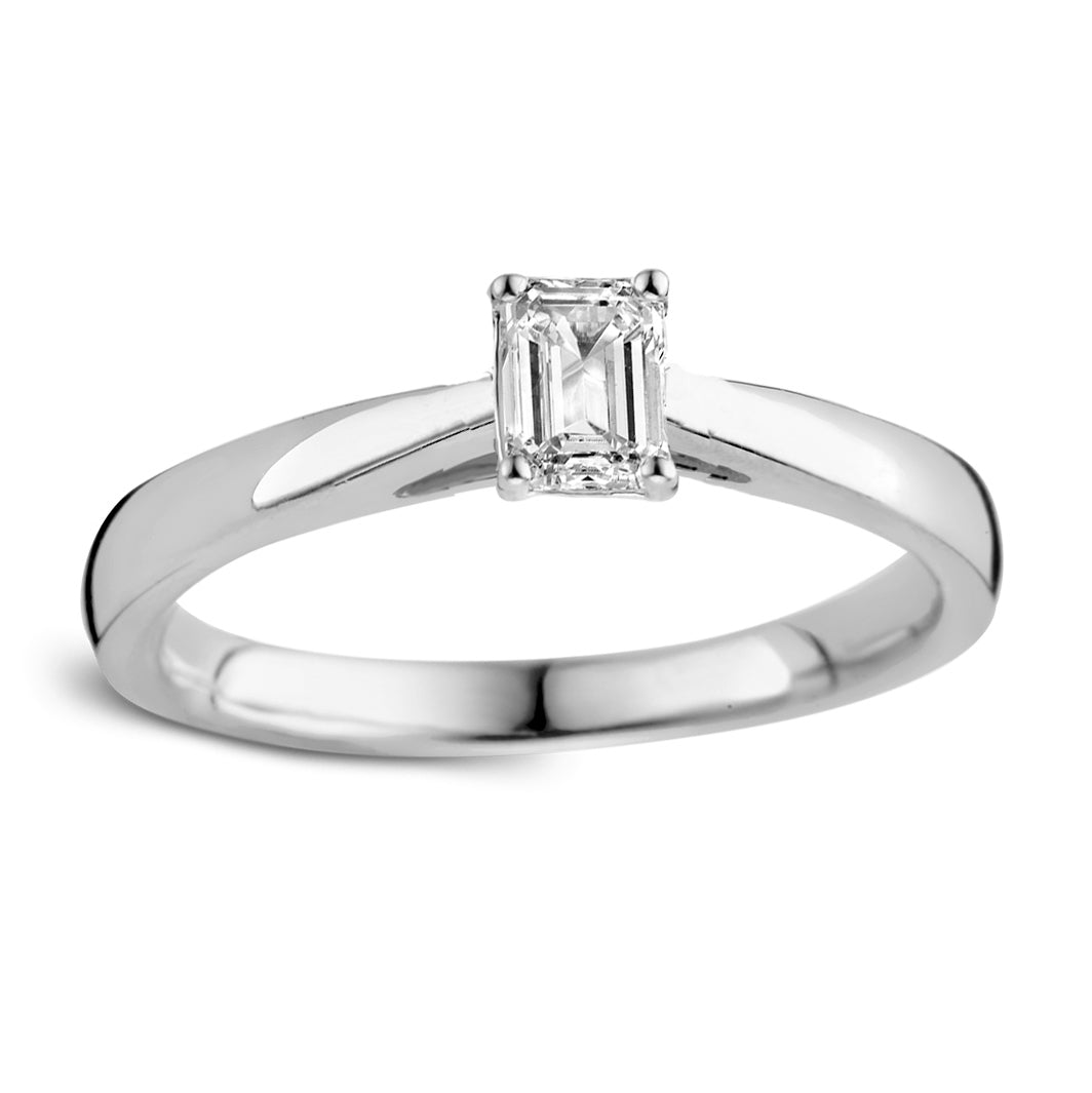 Ring Nora 0.30 ct. white gold