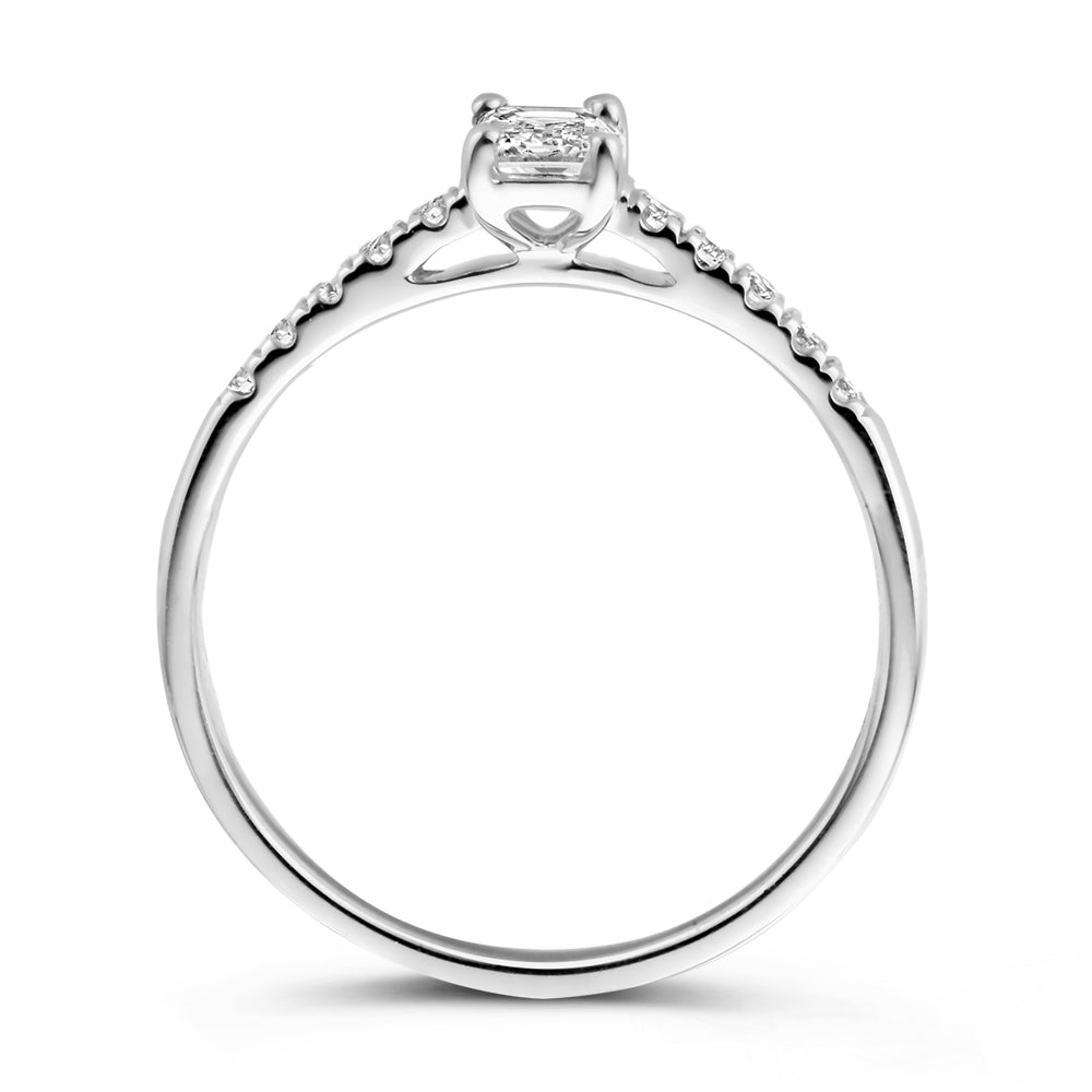 Ring Nora Royal 0.48 ct. white gold