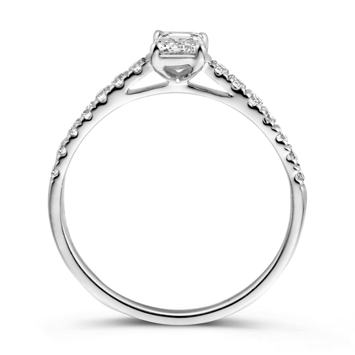 Ring Nora Royal 0.75 ct. white gold