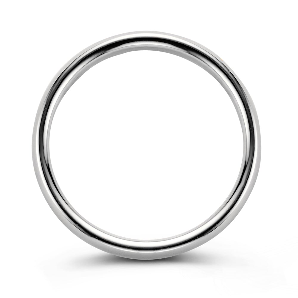 Wedding band Jess white gold 4mm