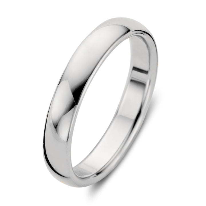 Wedding band Jess white gold 4mm